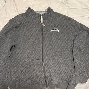 Tommy Bahama Gray Zip Up Sweater